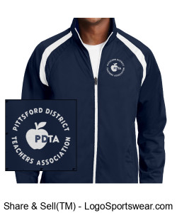 Mens Tricot Track Jacket Design Zoom
